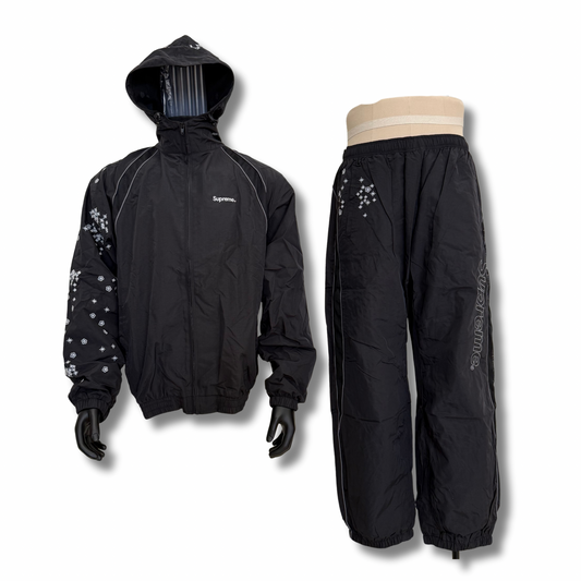 Supreme AOI Tracksuit Black