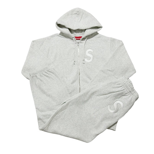 Supreme S Tracksuit Grey