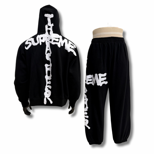 Supreme THRASHER Tracksuit Black