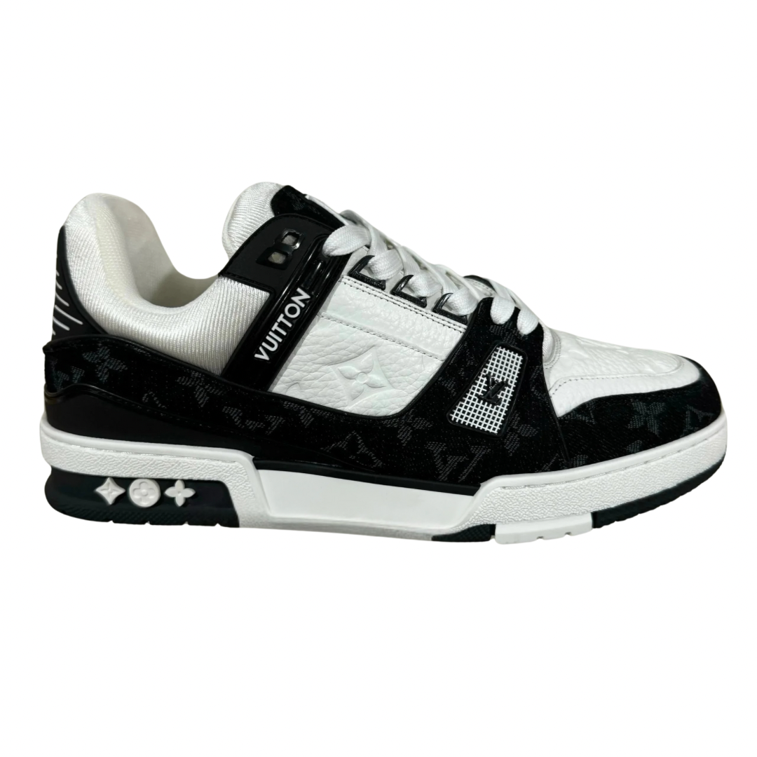 Louis Vuitton LV Trainer Black White