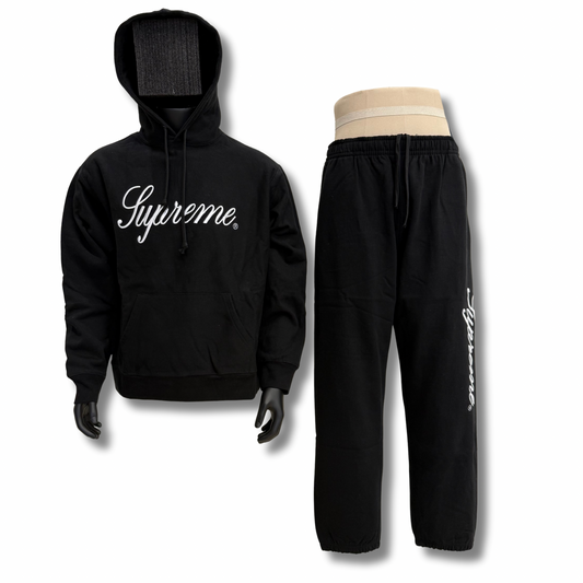 Supreme SWEAT Tracksuit Black