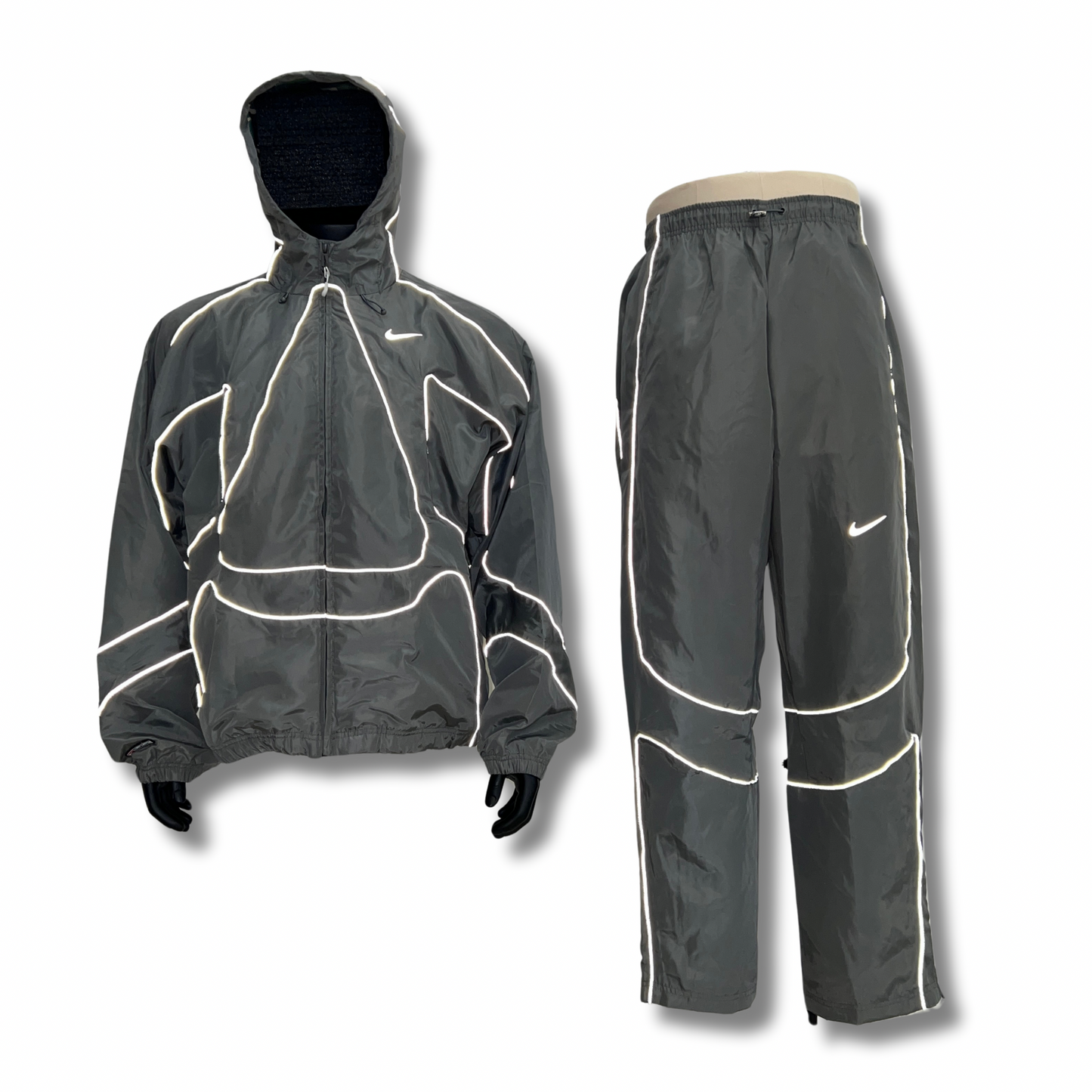 Nike Corteiz Tracksuit Dark Grey