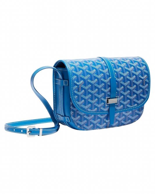Goyard Belvedere MM Sky Blue