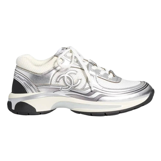 Chanel CC Runner Silver