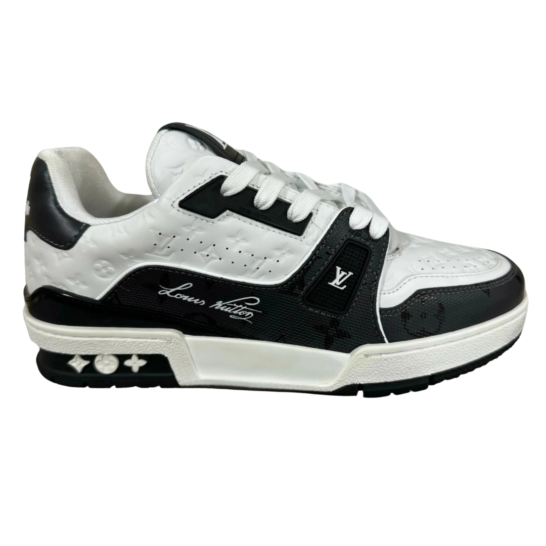 Louis Vuitton LV Trainer White Black