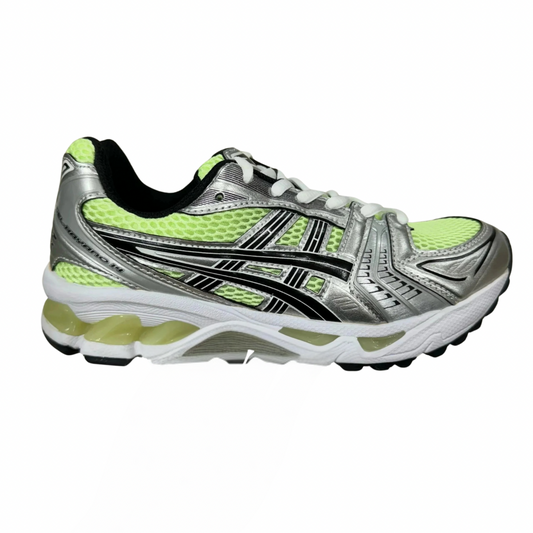 Asics Gel-Kayano Black Yellow Silver