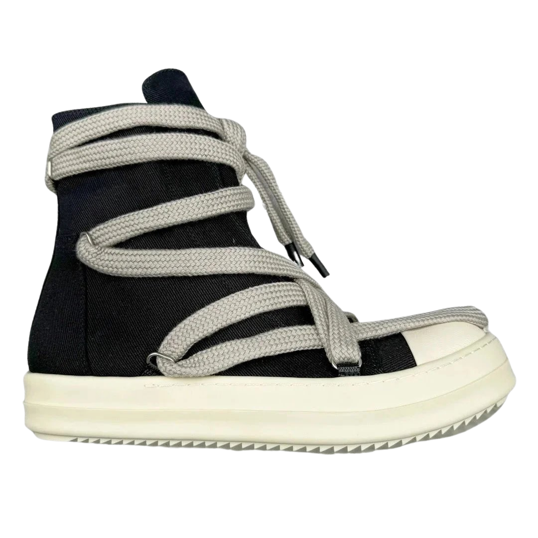 Rick Owens DRKSHDW Luxor Hexa High Black Milk