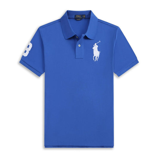 Ralph Lauren Big Pony Polo Blue White