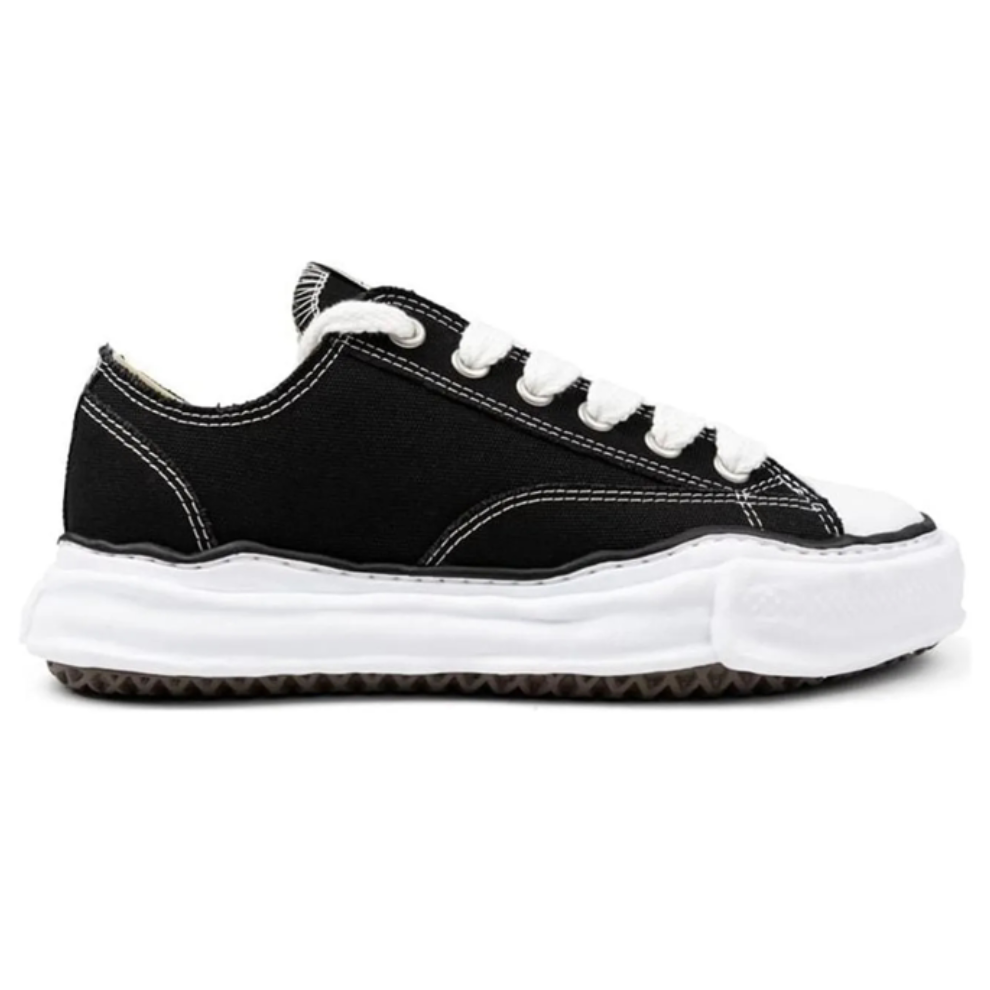 Maison Mihara Yasuhiro Peterson OG Sole Canvas Low Black White