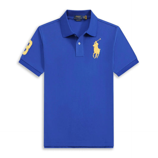 Ralph Lauren Big Pony Polo Blue Yellow