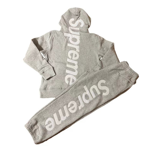 Supreme Tracksuit Grey White