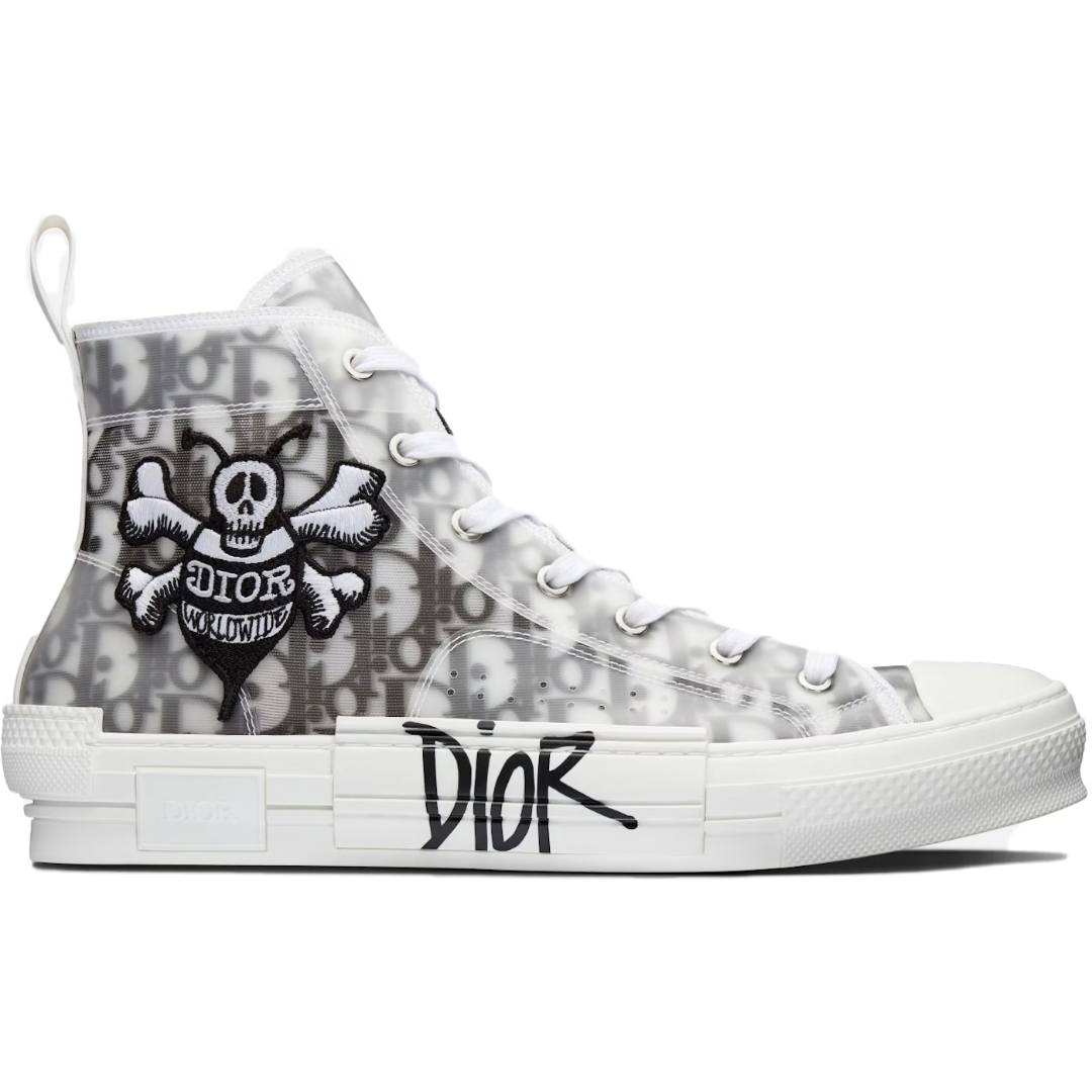 Dior X Shawn B23 High Top Bee Embroidery