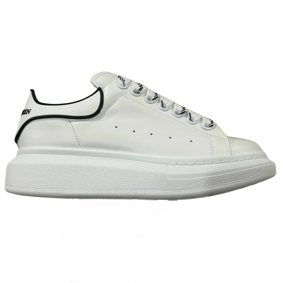 Alexander McQueen Sneaker White Black Leather