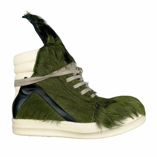 Rick Owens Luxor Geobasket Acid Melange Pony