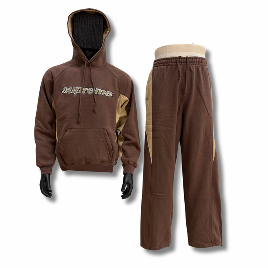 Supreme Division Tracksuit Brown