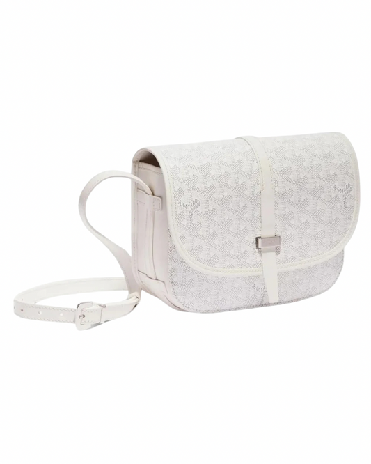 Goyard Belvedere MM Sky White