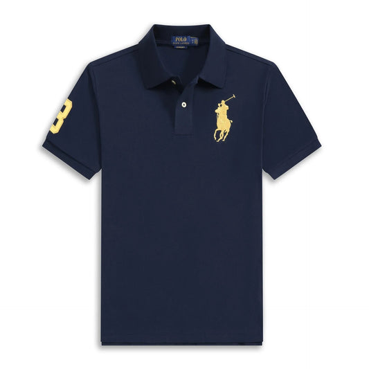 Ralph Lauren Big Pony Polo Blue Yellow
