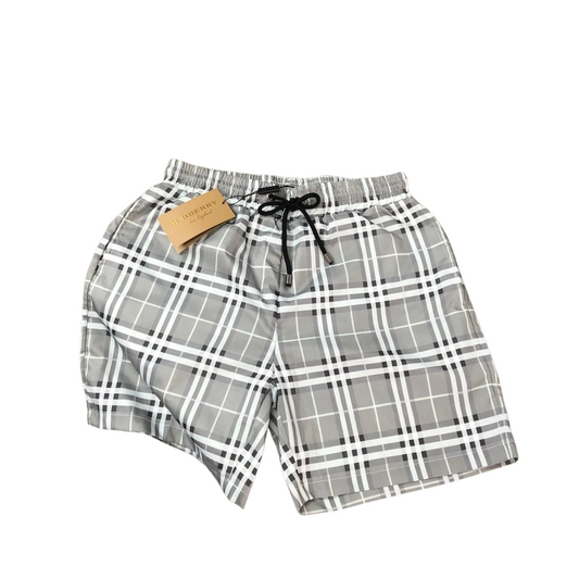 Burberry Shorts Light Gray