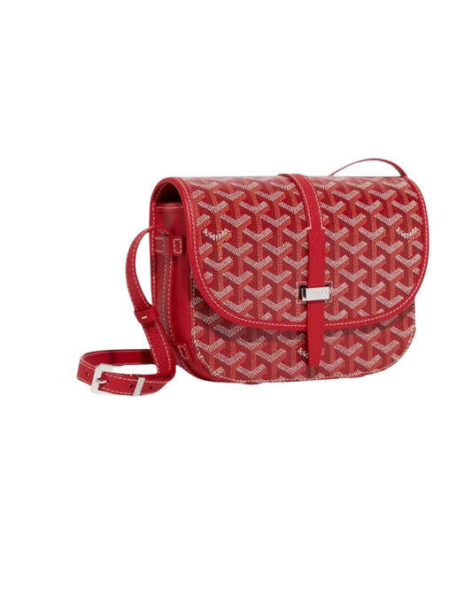 Goyard Belvedere MM Sky Wine Red