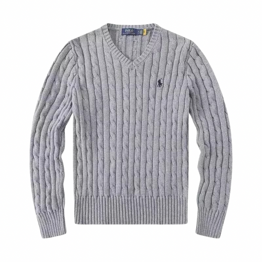 Polo Ralph Lauren Sweater V-Neck Grey Black