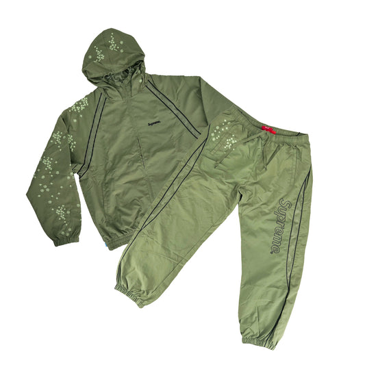 Supreme AOI Tracksuit Green