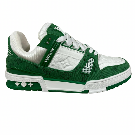 Louis Vuitton LV Trainer Green White