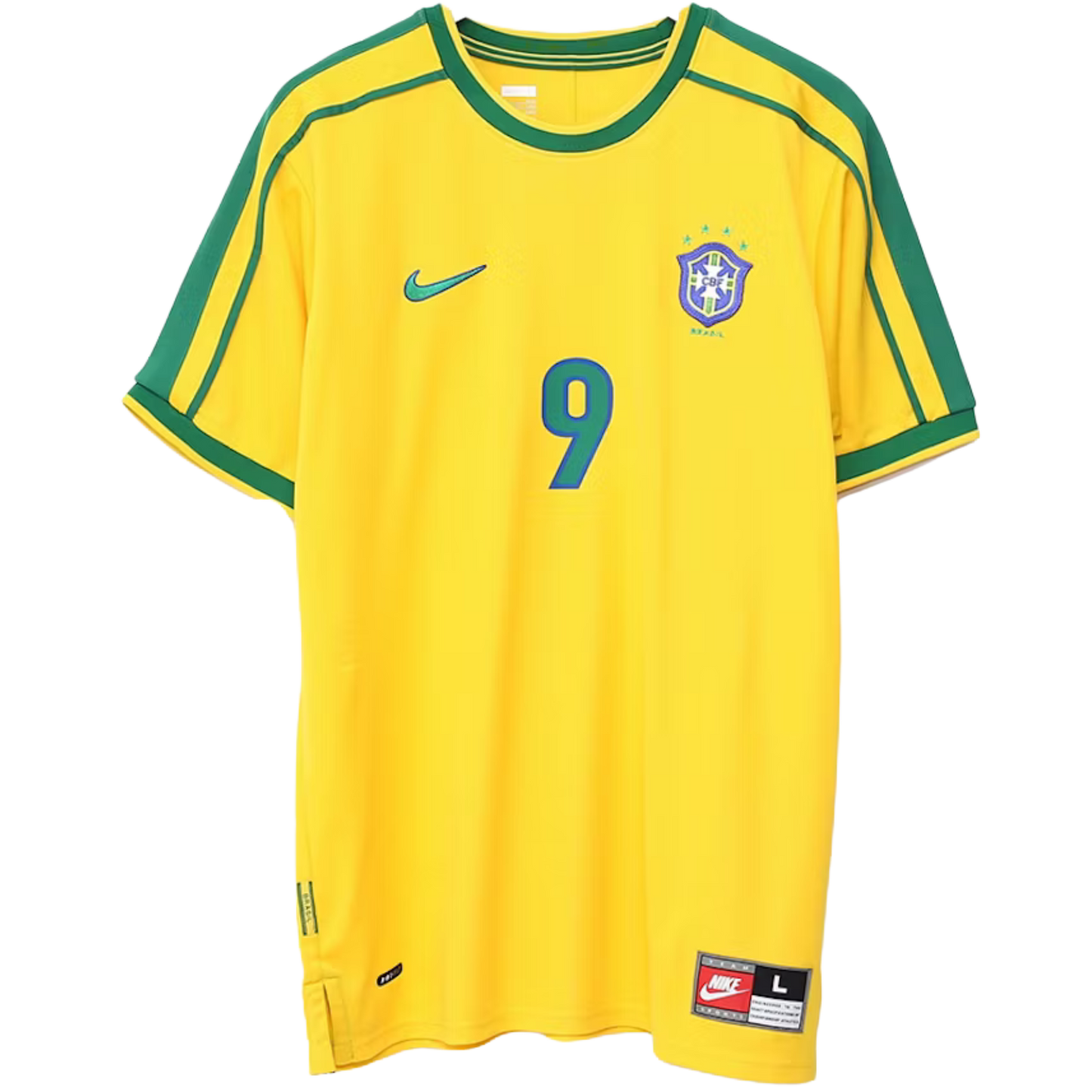 Brazil 1998 World Cup Home Jersey