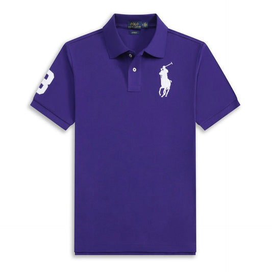 Ralph Lauren Big Pony Polo Purple White