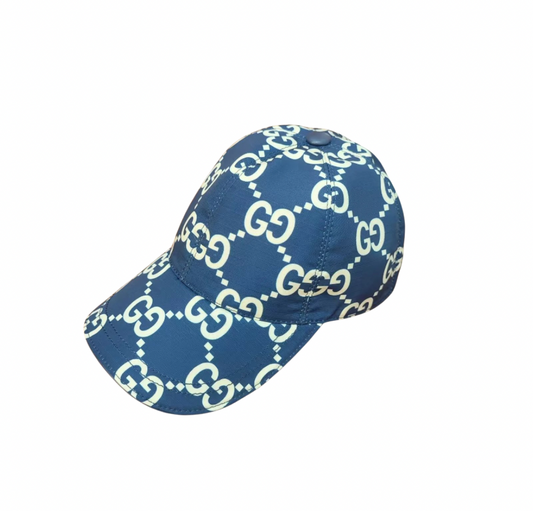 Gucci GG Cap Blue Pattern