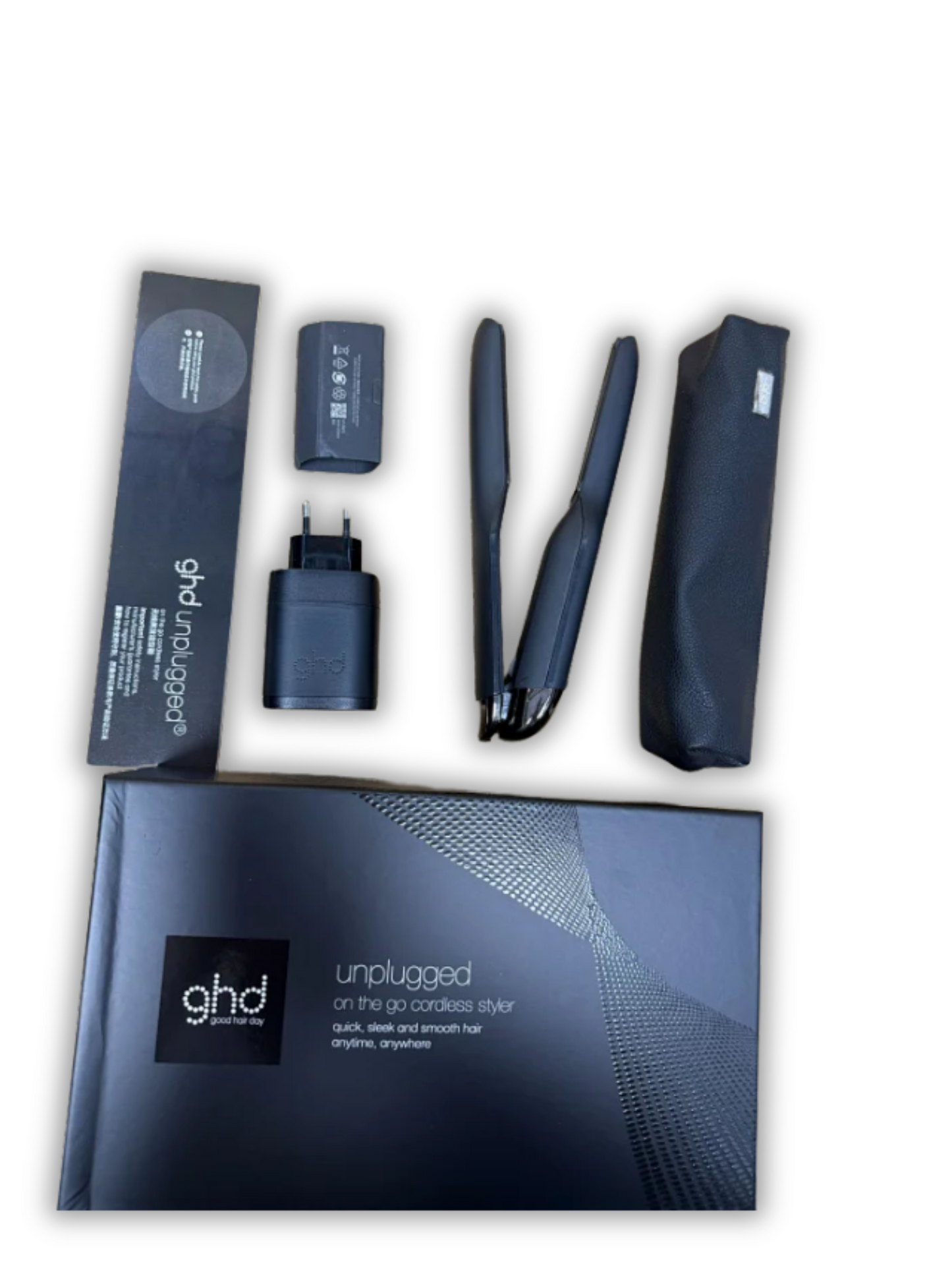 GHD Unplugged Styler Black
