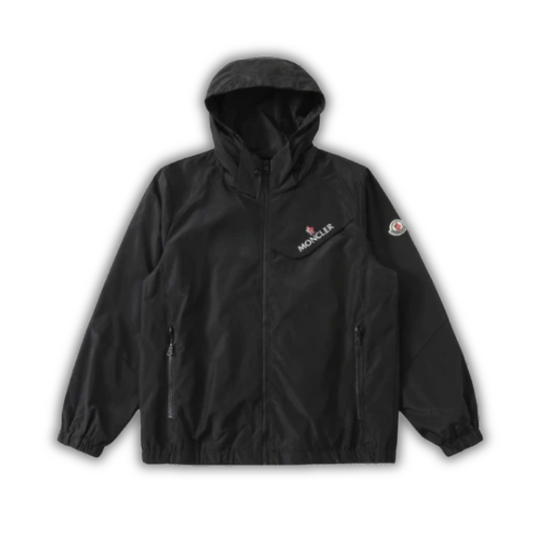 Moncler Windbreaker Rain Jacket Black