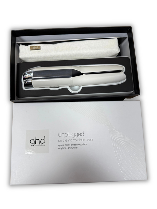 GHD Unplugged Styler White