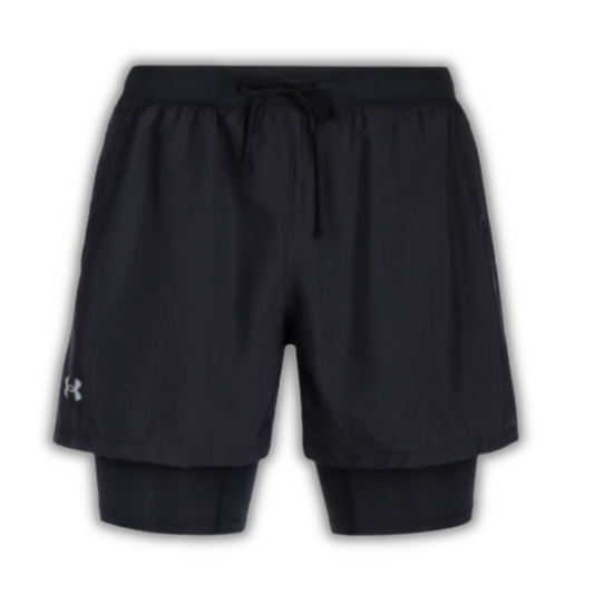 Under Amour Double Layer Compression Shorts Black