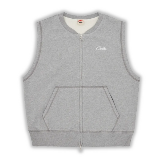 Corteiz HMP Thermal Vest Heather Grey