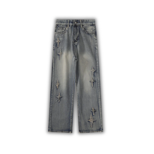 Chrome Hearts Jeans Grey