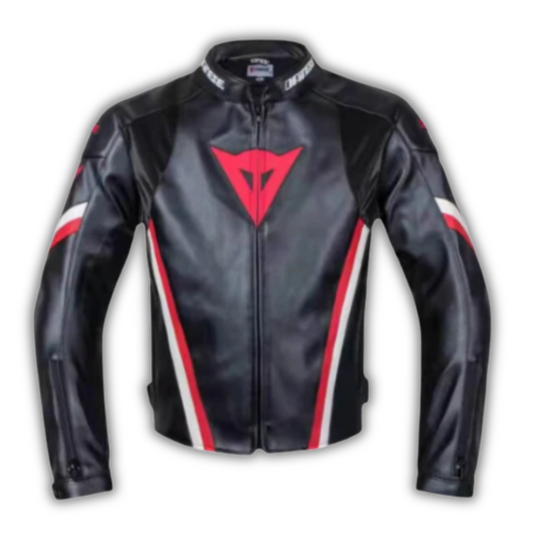 Motorcycling Jacket Black Red
