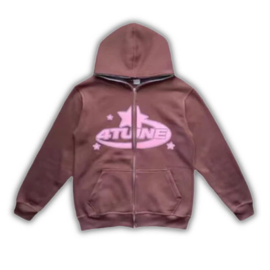 4Tune Zipper Full Face Brown