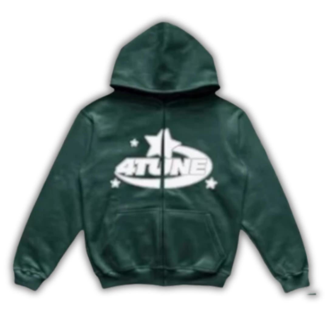 4Tune Zipper Full Face Dark Green