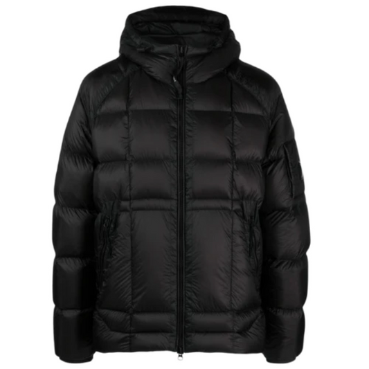 CP Company D.D. Shell Hooded Down Puffer Jacket Black