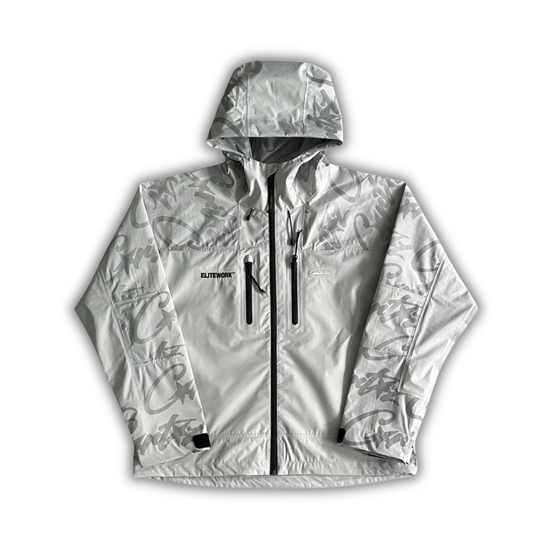Corteiz Elitework Shell Jacket Grey