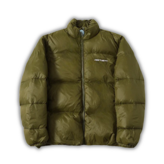 Carhartt Puffer Jacket Shiny Olive Green