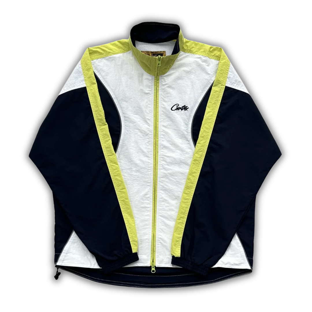 Corteiz Wingz Shuku Jacket White & Yellow