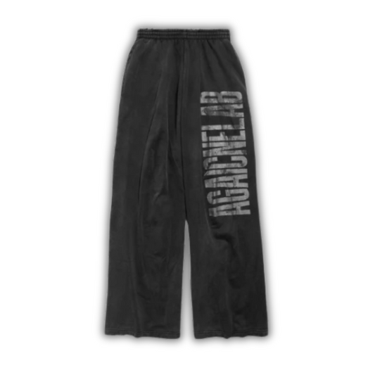 Balenciaga Reverse Jogger Washed Grey