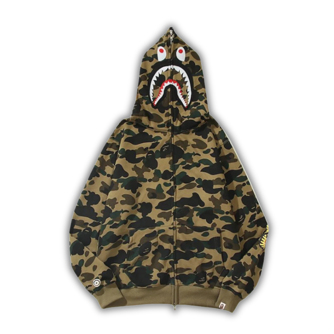 Bape Zipper Camouflage