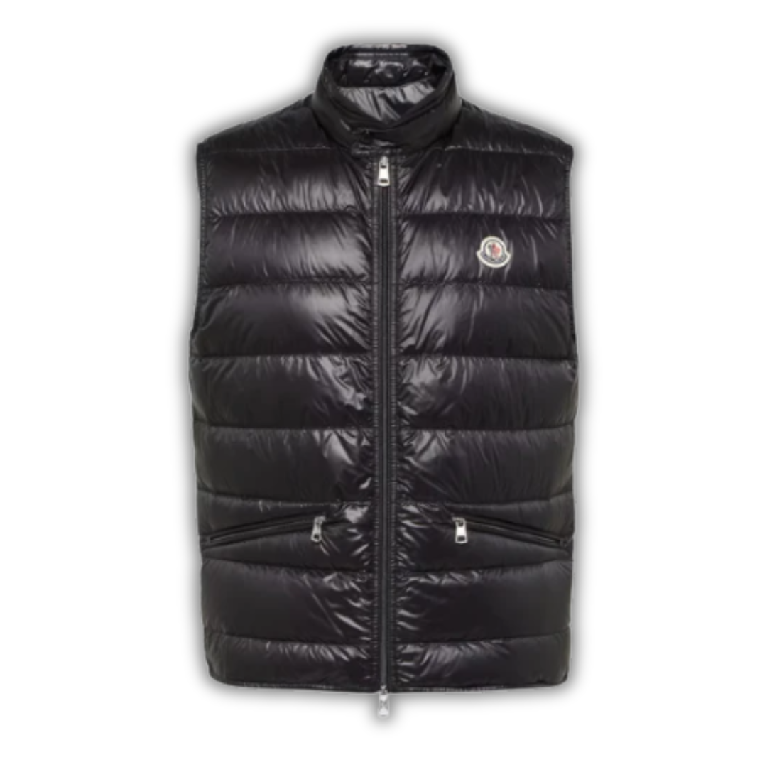Moncler Gui Down Vest Black