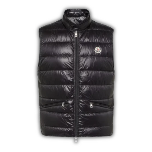 Moncler Gui Down Vest Black