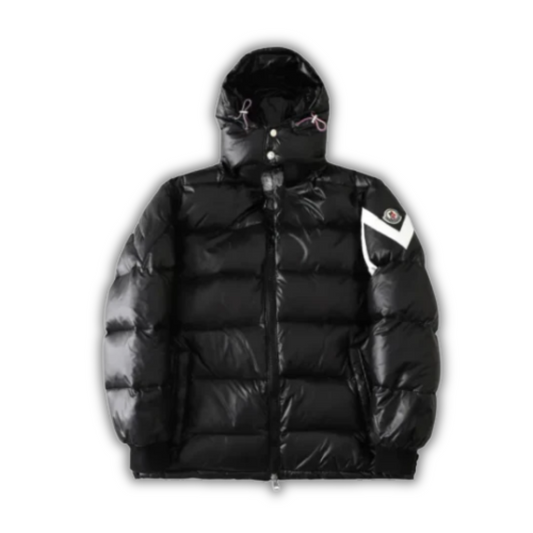 Moncler Puffer Jacket White M Black