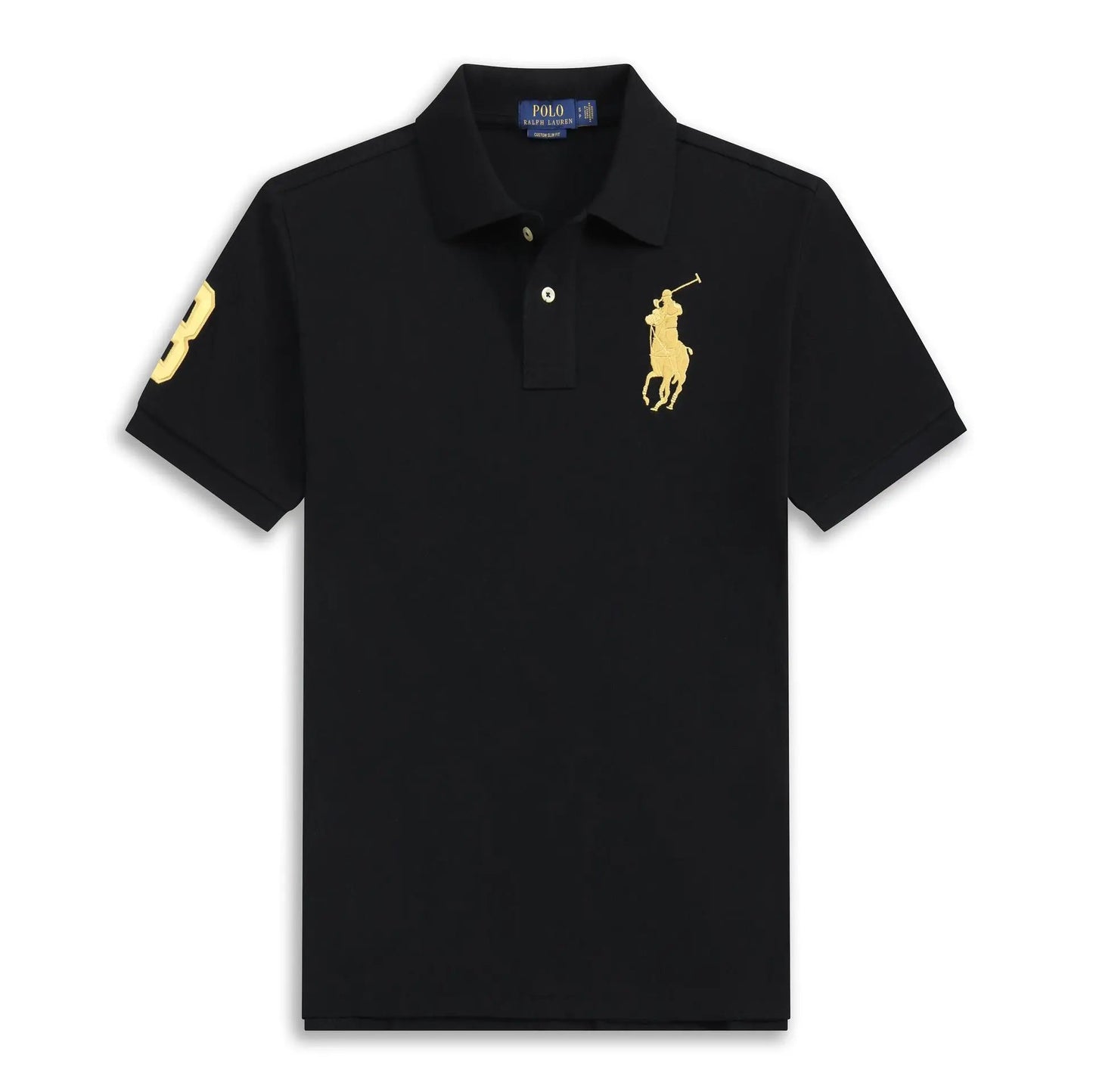 Ralph Lauren Big Pony Polo Black Yellow