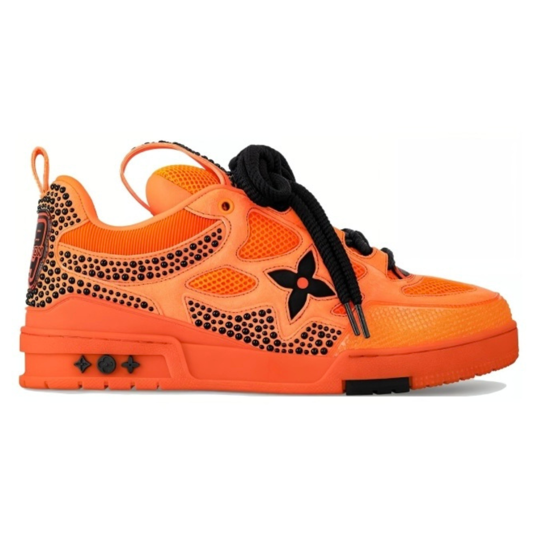 Louis Vuitton LV Skate Sneaker Orange Diamond