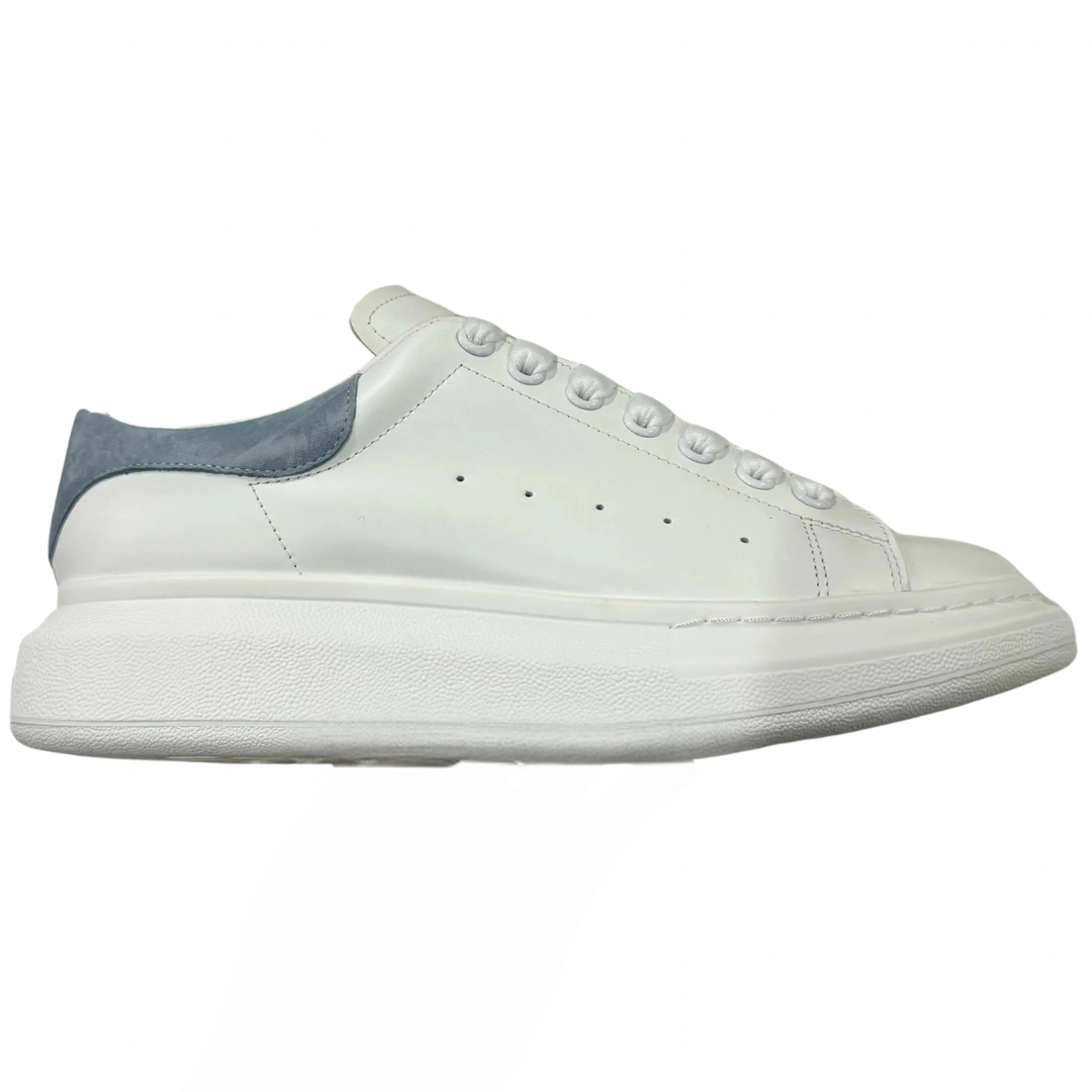 Alexander McQueen Sneaker White Blue Velvet